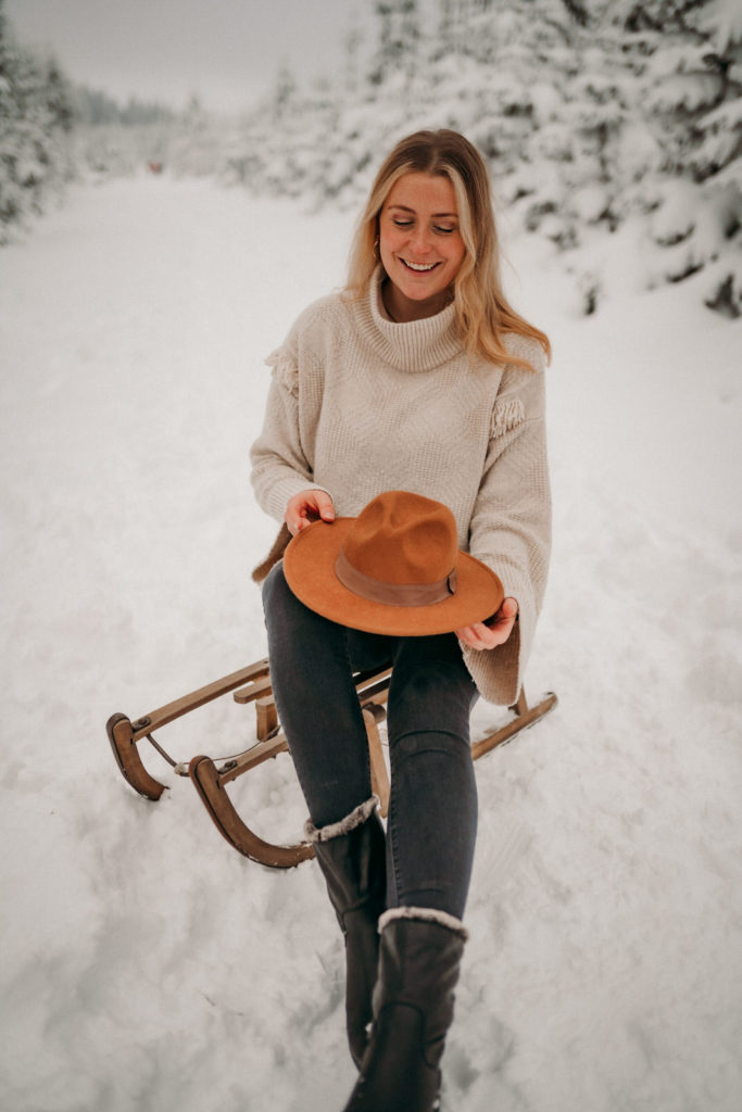 Schneeshooting NRW Fotografin Ruhrgebiet